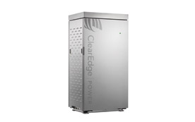 Die elektrische Leistung der ClearEdge-Brennstoffzelle beträgt 5 kW.